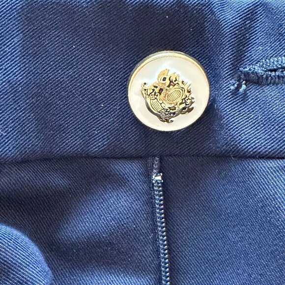 NWT Sandro Aubagne Suit Trousers in Navy Size FR 32 / US 0 - Picture 7 of 7